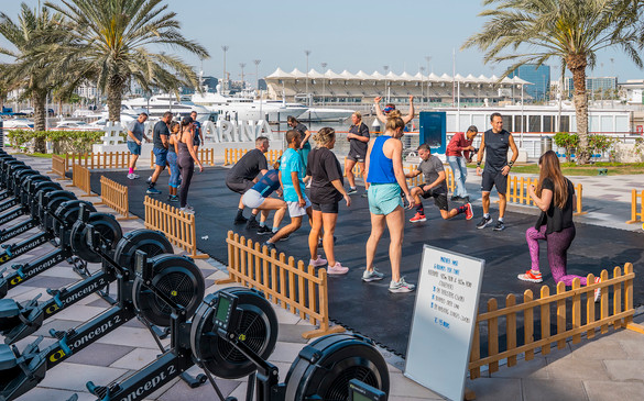 FREE FUNCTIONAL FITNESS CLASSES THIS WEEKEND AT YAS MARINA
                                                                        