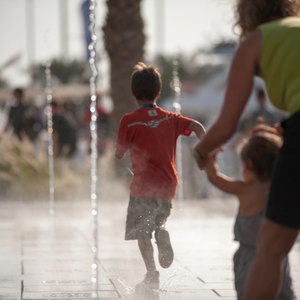 Yas Marina Musical Water Fountain 3 