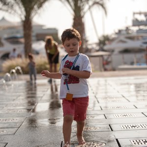 Yas Marina Musical Water Fountain 6 