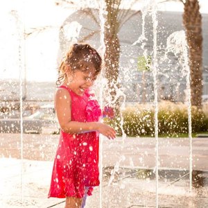 Yas Marina Musical Water Fountain 2 